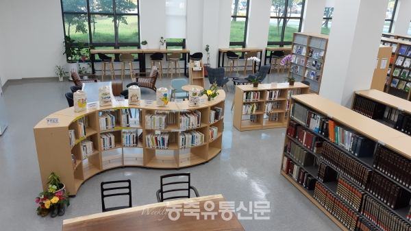 농촌진흥청 농업과학도서관 내부 모습.